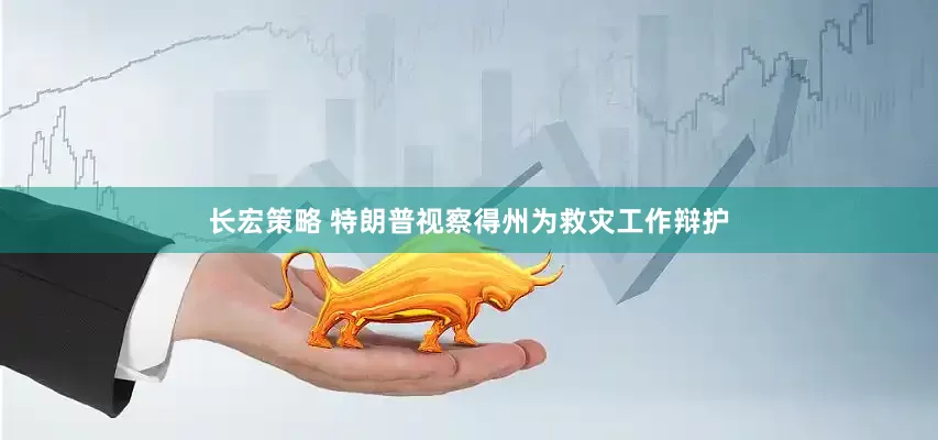 长宏策略 特朗普视察得州为救灾工作辩护